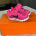 Nike Shoes | Baby Girl Nike Sneakers | Color: Black/Pink | Size: 2c
