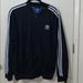 Adidas Sweaters | Adidas Zip-Up Must Haves 3-Stripes Sweater | Color: Black/White | Size: L