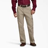 Dickies Men's Relaxed Fit Cargo Work Pants - Desert Sand Size 32 (WP592)