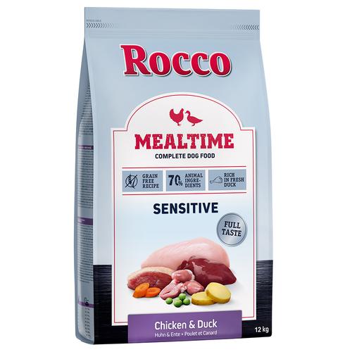 24kg Rocco Mealtime Trockenfutter Sensitive Huhn & Ente