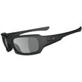 Oakley SI Fives Squared Sunglasses Matte Black Frame Grey Lens OO9238-10