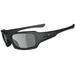 Oakley SI Fives Squared Sunglasses Matte Black Frame Grey Lens OO9238-10