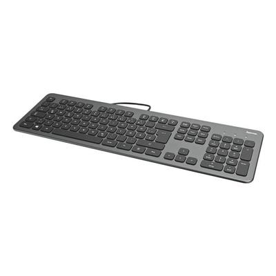 Kabelgebundene Tastatur »KC-700« schwarz schwarz, Hama