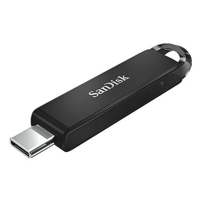 USB-Stick »Ultra« 32 GB USB 3.1 Typ-C schwarz, SanDisk, 0.856x5.944x1.257 cm