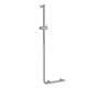 Tiger Boston Comfort & Safety Grab Shower Riser Rail, Left Version, Stainless Steel Polished, 45.3 x 114 x 7.7 cm