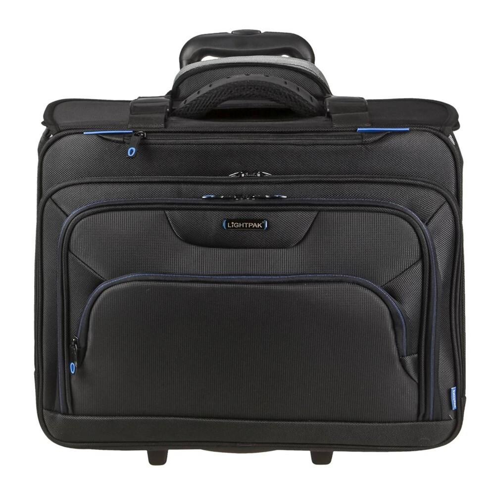 Lightpak Profi Business Pilotenkoffer Trolley Rollen Aktenkoffer Aktentasche Notebookfach 40cm Image