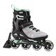 Rollerblade Damen Macroblade 80 ABT Inlineskate, Glacier Grey/Neo Mint, 225