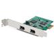 StarTech.com PCI Express Controller Karte (2 Ports, 1394a Firewire, Windows/Mac kompatibel, Schnittstellenkarte)