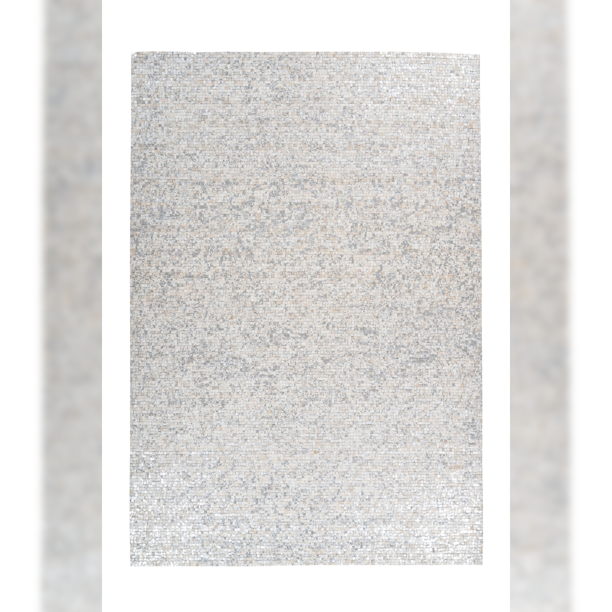Kayoom Teppich Finish 100 Weiß / Silber - 5BVPY-200-290-E Image