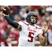 Patrick Mahomes Texas Tech Red Raiders Unsigned Throwing Photograph