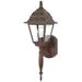 Nuvo Lighting 63454 - 1 Light Old Bronze Clear Seed Glass Shade Wall Lantern (Briton 1 Lt 18 Wall Lantern)