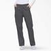 Dickies Women's Eds Signature Cargo Scrub Pants - Pewter Gray Size S (86106)