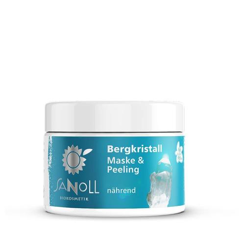 Sanoll Bergkristall - Maske & Peeling nährend 30ml Gesichtsmasken