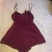 American Eagle Outfitters Dresses | American Eagle Romper Size 4 | Color: Pink/Red | Size: 4