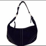 Coach Bags | Authentic Coach Black Leather Hobo Shoulders Bag | Color: Black | Size: Os