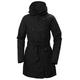 Helly Hansen Women's Welsey II Insulated Waterproof Trench Coat, Black, X-Large