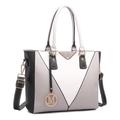 Miss Lulu Handtasche Damen, Taschen Damen, Schultertaschen Damen Shopper Damen Handtaschen Damen V-förmiges Design Handtasche Damen Synthetic Ledertasche Mit abnehmbarem Schultergurt