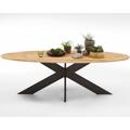 Bodahl Concept4You »Denver« Massivholz Esstisch Rustic Oak 200x100 cm / bianco