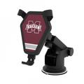 Mississippi State Bulldogs Stripe Design Wireless Car Charger
