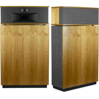 Klipsch Klipschorn AK6 Cherry matched pair bundle floor-standing speakers