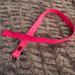 American Eagle Outfitters Accessories | American Eagle Belt Xs S Canvas Neon Pink Logo Tag | Color: Pink/Silver | Size: Xs/S