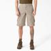 Dickies Men's Flex Relaxed Fit Cargo Shorts, 13" - Desert Sand Size 32 (WR557)