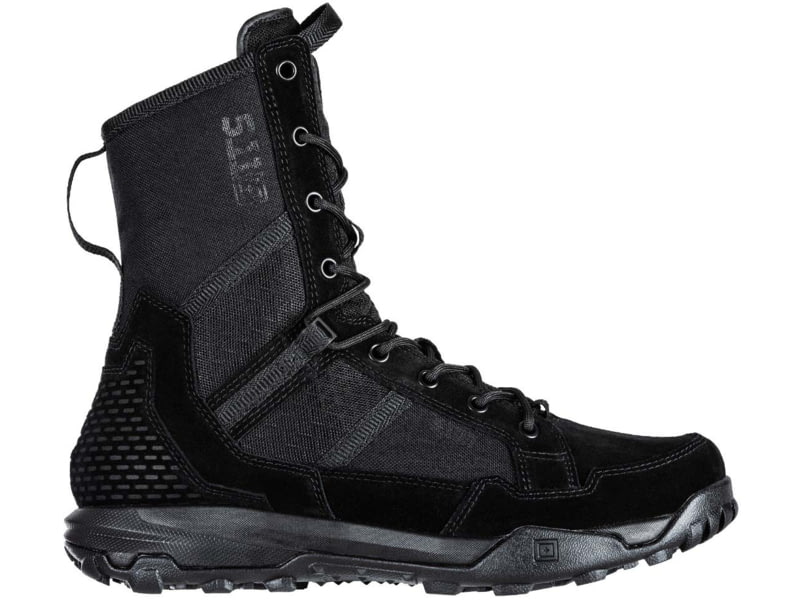 5.11 Tactical A/T 8in Non-Zip Boot - Mens Black 8R 12422-019-8-R