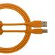 UDG Kabel USB 2.0 (A-B) gerade orange 3 m – Audio optimiertes UDG Ultimate Audiokabel für DJs und Produzenten zur Maximierung ihrer Leistung