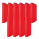 DONAU 3732001PL-04 Ring Binder Red 2-O-Ring Mechanism 20 mm DIN A4 Ring Binder Cardboard/Plastic Made of 1.9 mm Thick Cardboard with Eco PP 100Âµ Pack of 10