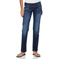 Pepe Jeans Women's Venus Straight Jeans, Blue (Powerflex Dark Used 000), One (Size: W33/L32)