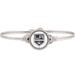 Women's Luca + Danni Los Angeles Kings Silver Bangle Bracelet