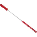 Vikan Brosse tubulaire avec manche, dur, Ø 10 mm, lot de 15, rouge