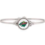 Women's Luca + Danni Minnesota Wild Silver Bangle Bracelet