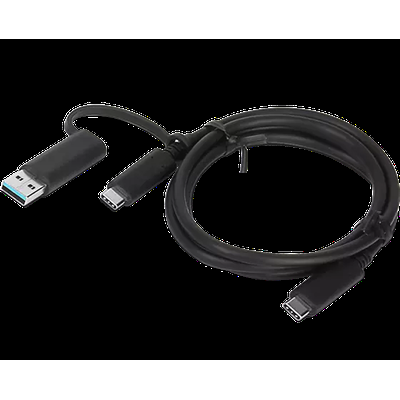 Hybrid USB-C with USB-A Cable