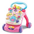 VTech - Super Pink Talking Walker, Foldable Baby Walker, Detachable Learning Board, Activity and Development Toy, Learning to Walk, Gift for Babies from 9 Months