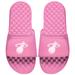 Women's ISlide Pink Miami Heat Primary Logo Slide Sandals