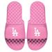 Women's ISlide Pink Los Angeles Dodgers Primary Logo Slide Sandals