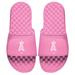 Youth ISlide Pink Los Angeles Angels Primary Logo Slide Sandals