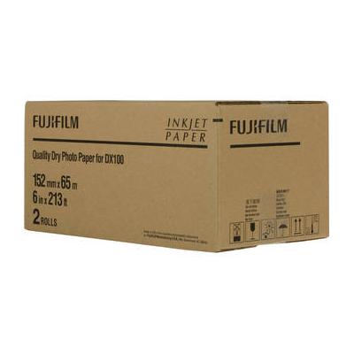 FUJIFILM Quality Dry Photo Paper for Frontier-S DX100 Printer (Glossy, 6