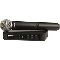 Shure BLX24/SM58 Wireless Handheld Microphone System with SM58 Capsule (H9: 512 t BLX24/SM58-H9