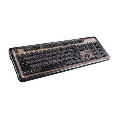 AZIO Retro Classic BT Wireless Backlit Mechanical Keyboard (Elwood) MK-RETRO-W-01B-US