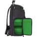USA GEAR S17 DSLR Camera Backpack (Black/Green Interior) GRSLS17100GNEW