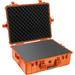 Pelican 1600 Case with Foam Set (Orange) 1600-000-150