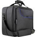 USA GEAR S13 Travel Carrying Case for PlayStation 4 (Gray/Blue) GRSLS13100BLEW