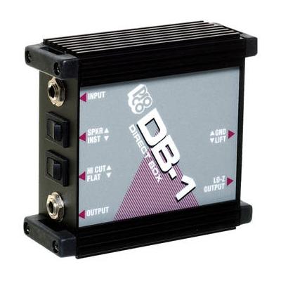 Pro Co Sound DB-1 Passive Direct Box with Speaker/Line-Level Attenuator, High Cut Filter DB1