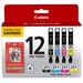 Canon CLI-251 CMYK 12-Cartridge Ink Set 6513B010