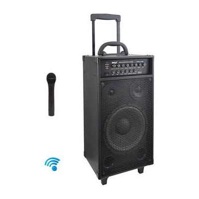 Pyle Pro 800W Wireless Rechargeable Portable Bluetooth PA System with Wireless Mic PWMA1050BT