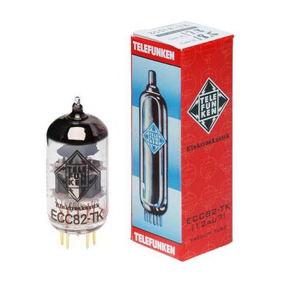 Telefunken ECC82-TK/12AU7 Black Diamond Series Vacuum Tubes (Matched Pair) MATCHED PAIR OF ECC82-TK (12AU7)