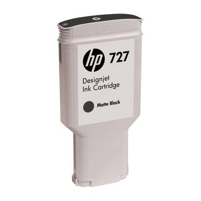 HP 727 Matte Black Designjet Ink Cartridge (300 ml...