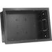 Chief PAC525FC In-Wall Storage Box with Flange and Cover (Black) - [Site discount] PAC525FC